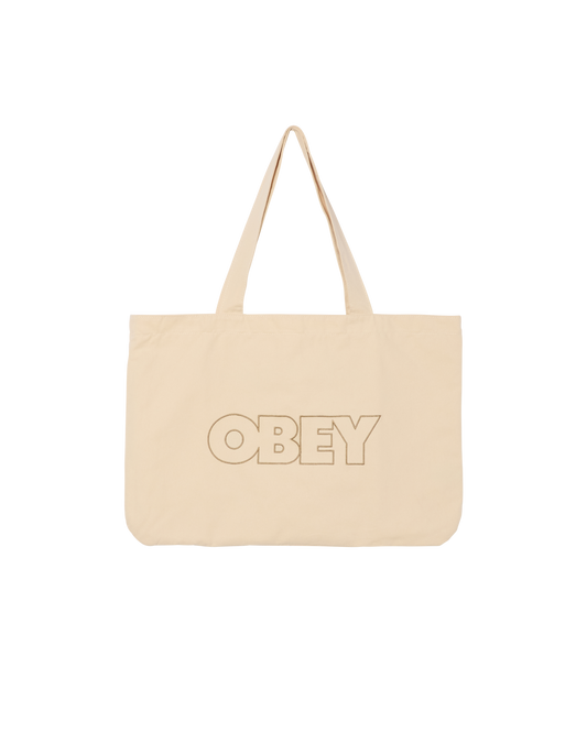OUTLINE CANVAS TOTE BAG