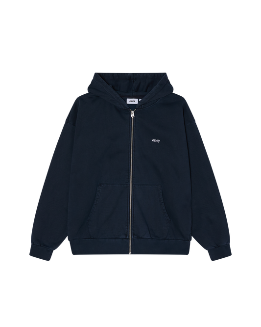LOWERCASE PIGMENT ZIP HOOD