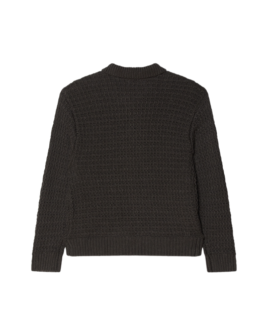 TEXTURED RUGBY POLO