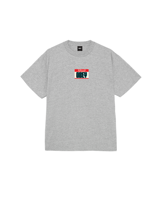 HELLO I NEVER OBEY CLASSIC T-SHIRT