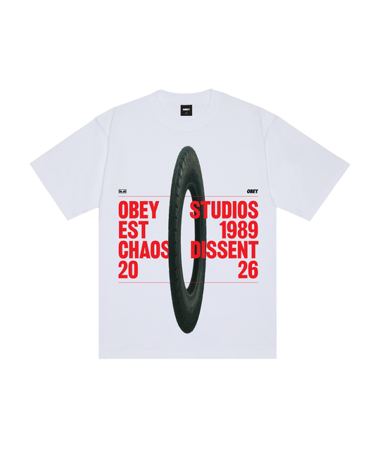 STUDIOS CHAOS DISSENT HEAVYWEIGHT T-SHIRT