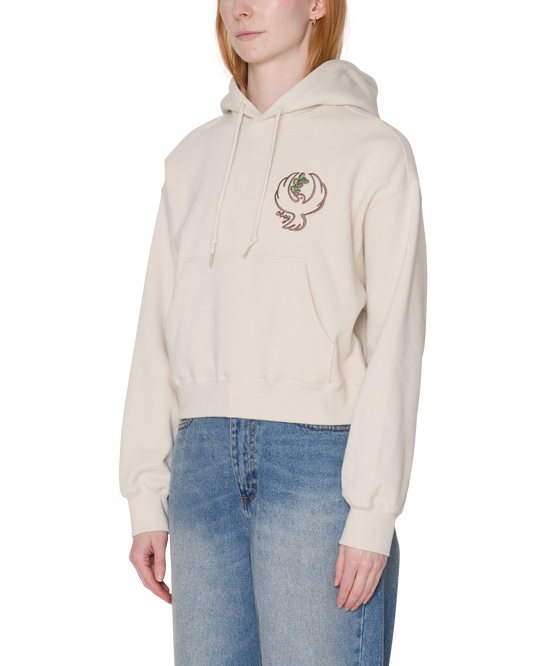 DOVE CROPPED PULLOVER