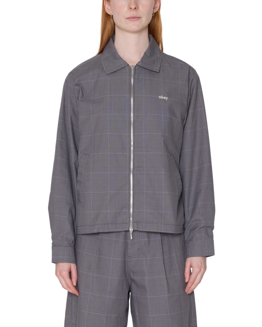 OLIVIA PLAID JACKET