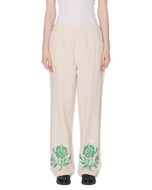 ROSES EMBELLISHED PANT