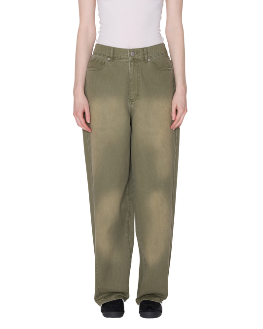 LEAH III BAGGY DENIM BLUR WASH