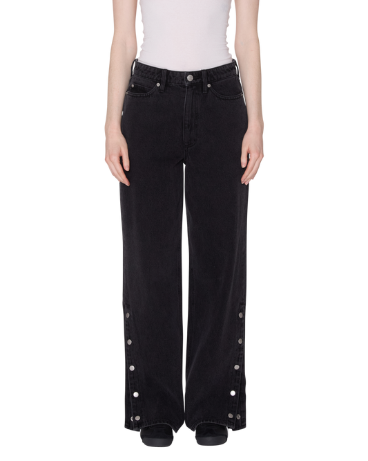 PENELOPE SIDE SNAP DENIM