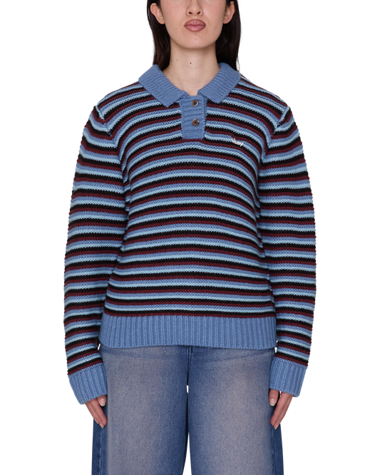 COLETTE POLO SWEATER