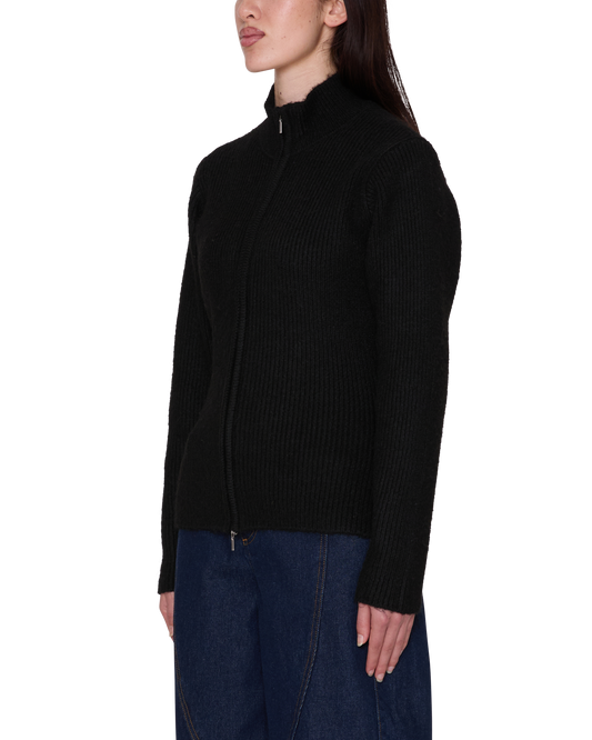 CIEL 2WAY ZIP CARDIGAN