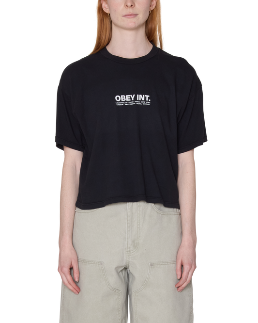 OBEY INT. ROW T-SHIRT