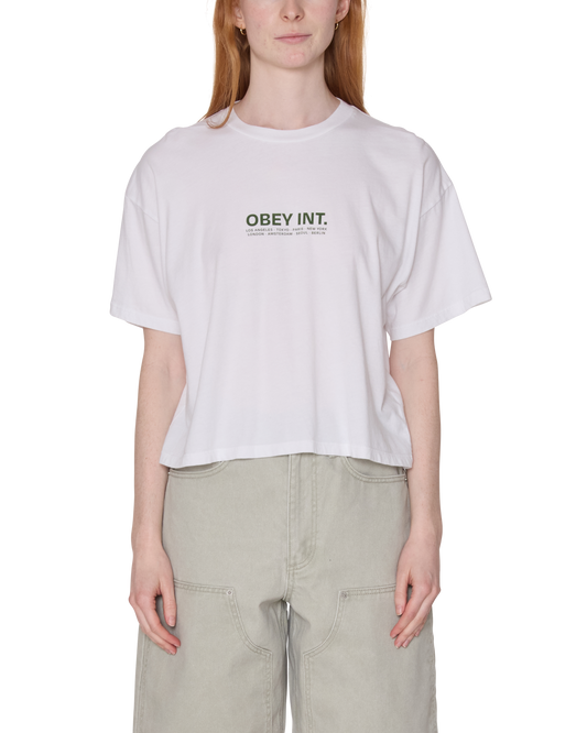 OBEY INT. ROW T-SHIRT