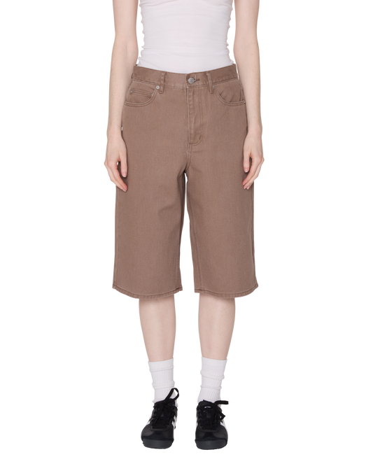 KARINA LONG DENIM SHORT