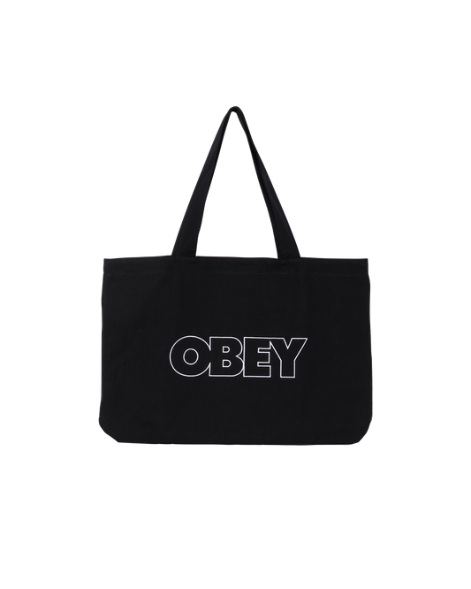 OUTLINE CANVAS TOTE BAG