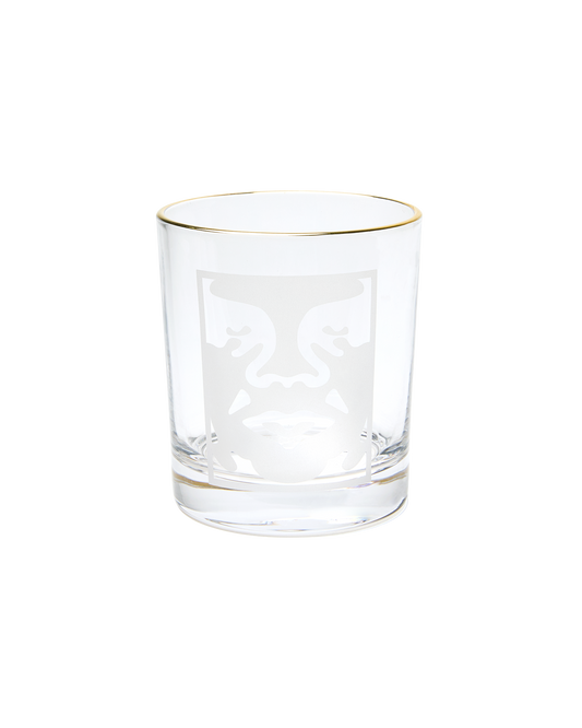 BOLD LOGO DRINKING GLASS