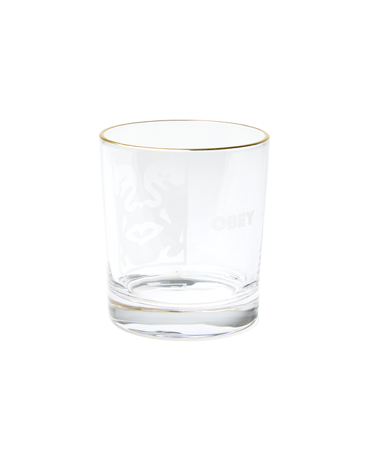 BOLD LOGO DRINKING GLASS