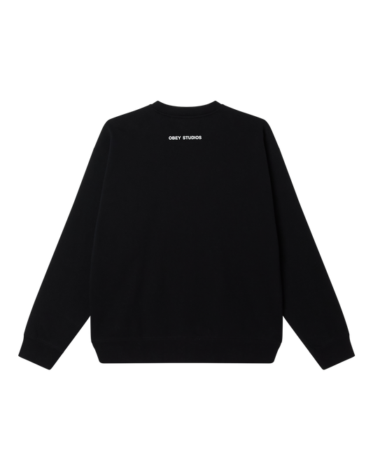 OBEY PIT CREWNECK