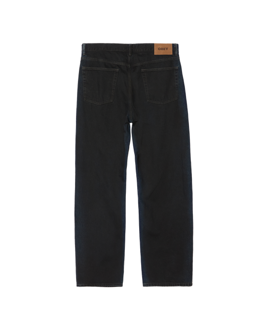 CLASSIC BAGGY SPRAY DENIM