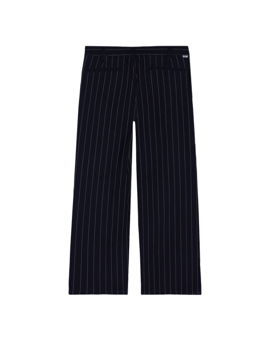 DEAN STRIPE PLEATED PANT