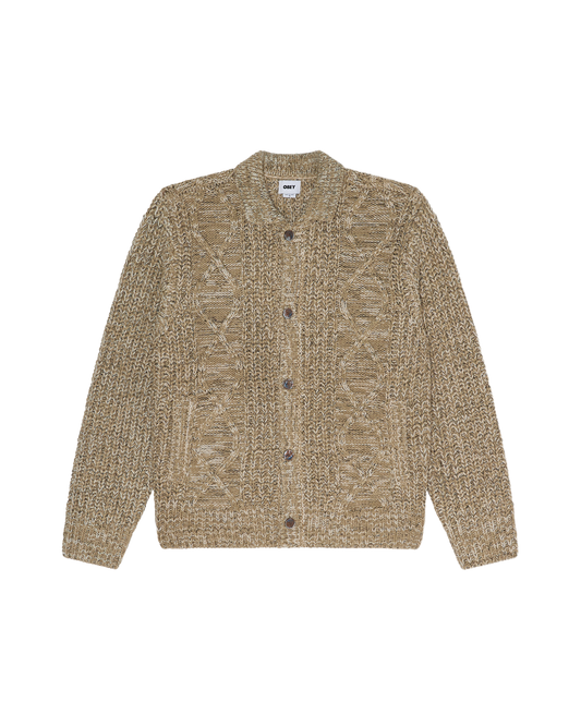 ISAR BUTTON UP SWEATER
