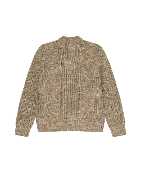 ISAR BUTTON UP SWEATER