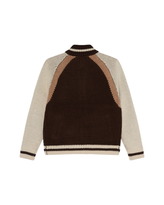 AVEN ZIP UP SWEATER