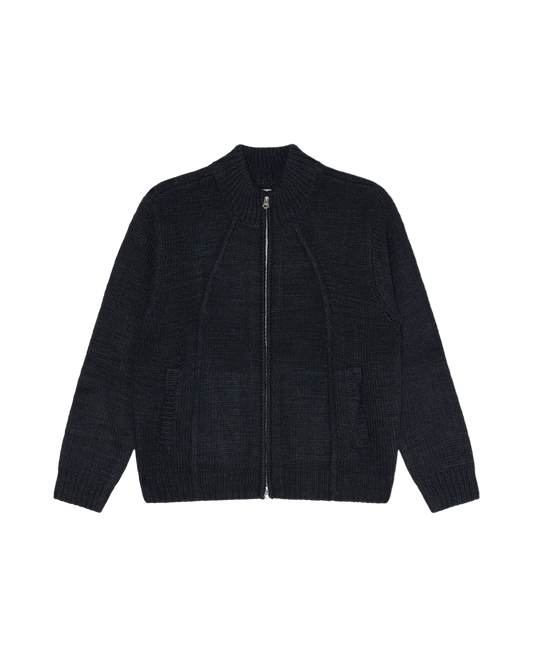 RYO ZIP UP CARDIGAN