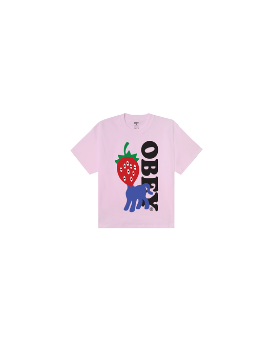 KIDS OBEY STRAWBERRY T-SHIRT