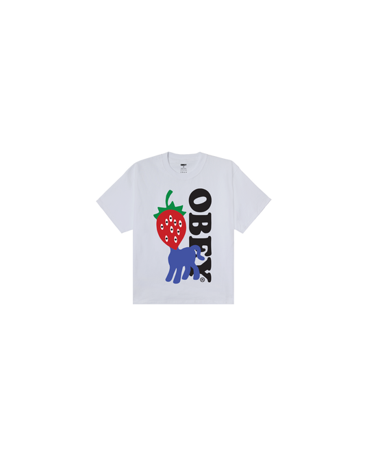 KIDS OBEY STRAWBERRY T-SHIRT