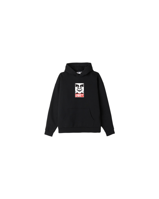 KIDS ICON FACE PULLOVER HOOD