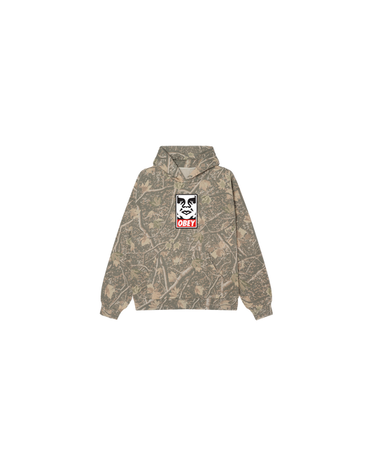 KIDS ICON FACE PULLOVER HOOD