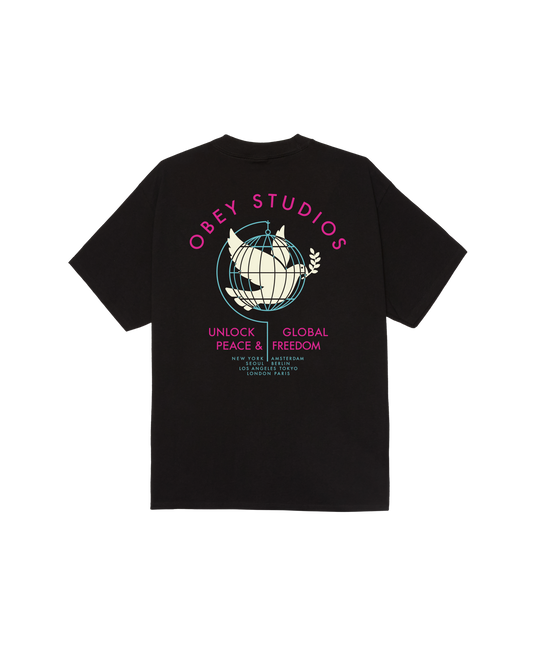 UNLOCK PEACE & FREEDOM CLASSIC T-SHIRT