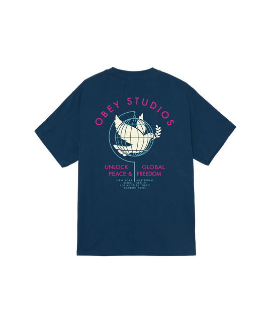 UNLOCK PEACE & FREEDOM CLASSIC T-SHIRT