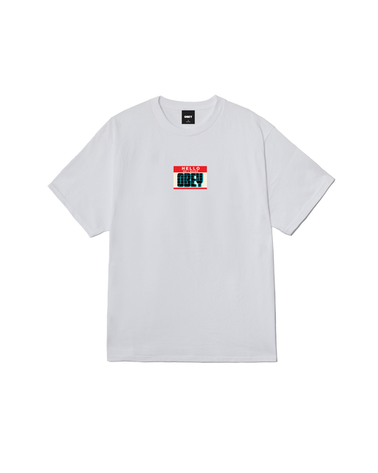HELLO I NEVER OBEY CLASSIC T-SHIRT