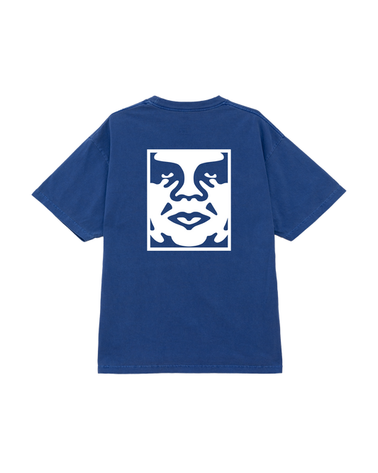 BOLD ICON FACE PIGMENT T-SHIRT