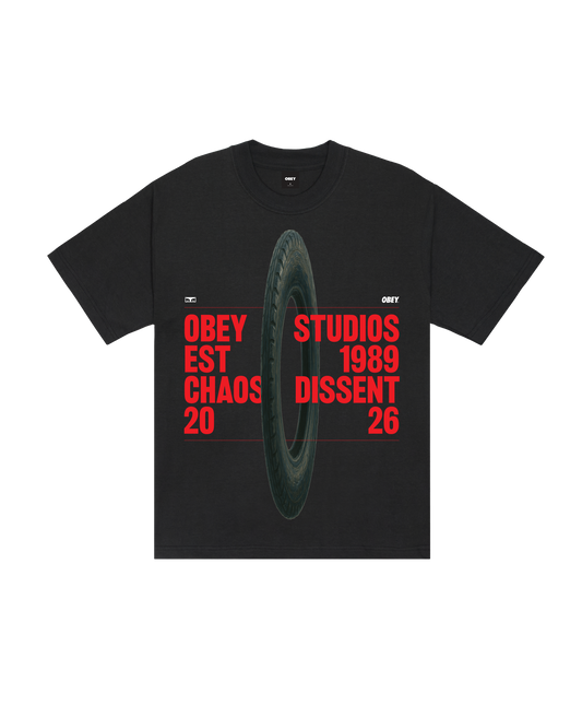 STUDIOS CHAOS DISSENT HEAVYWEIGHT T-SHIRT