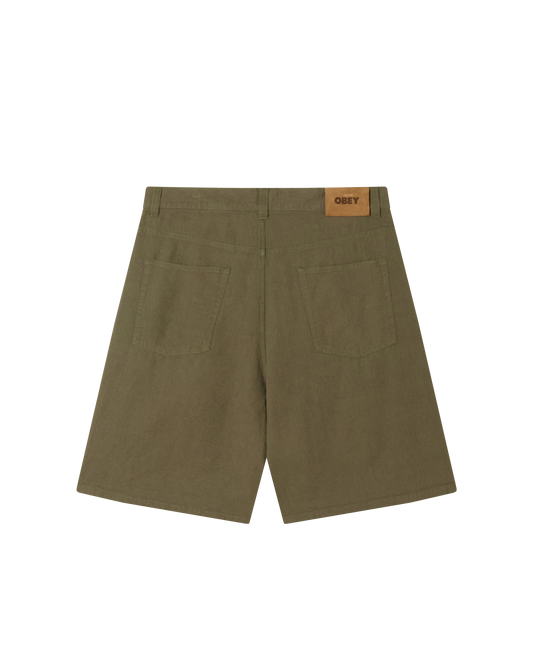 BAGGY LINEN DEVIN SHORT