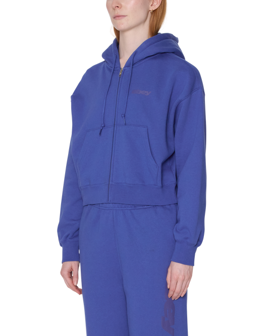 LEAGUE CROPPED ZIP HOOD