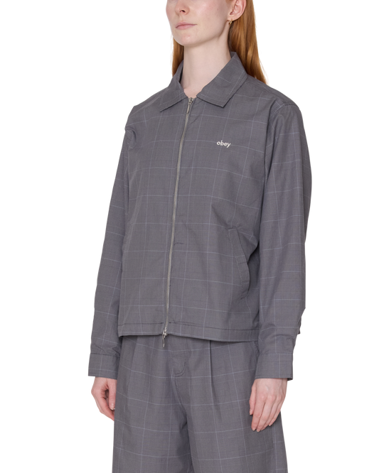 OLIVIA PLAID JACKET