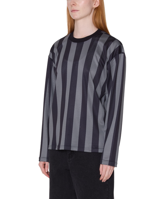 BOUNDS MESH LS STRIPE SHIRT