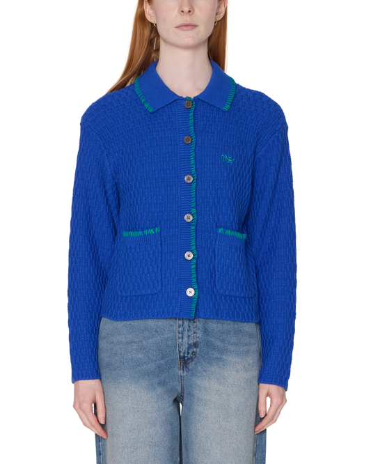 AMELIE BUTTON DOWN SWEATER