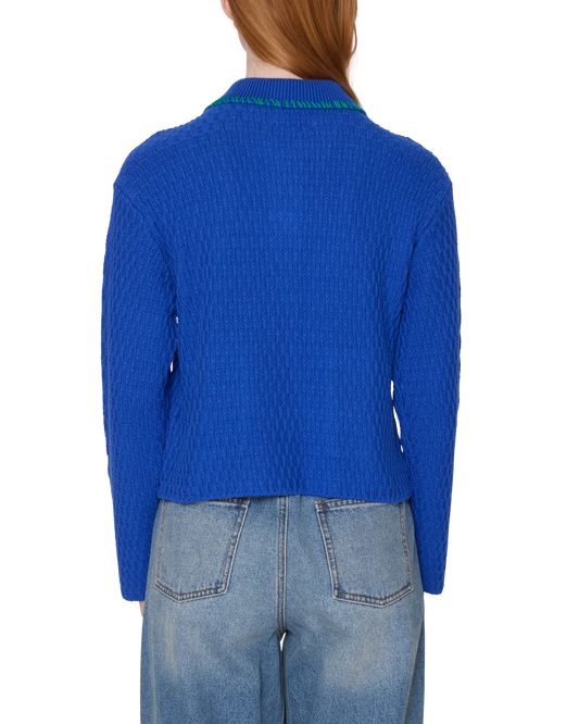 AMELIE BUTTON DOWN SWEATER