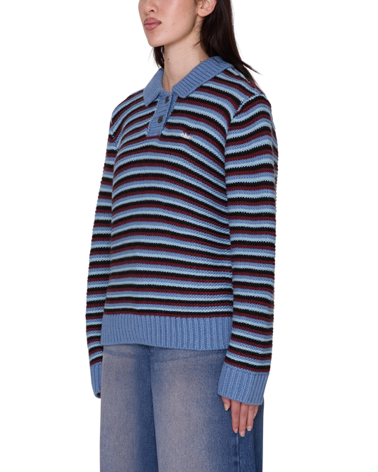 COLETTE POLO SWEATER