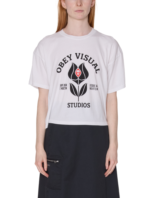 CARPE DIEM FLOWER ROW T-SHIRT