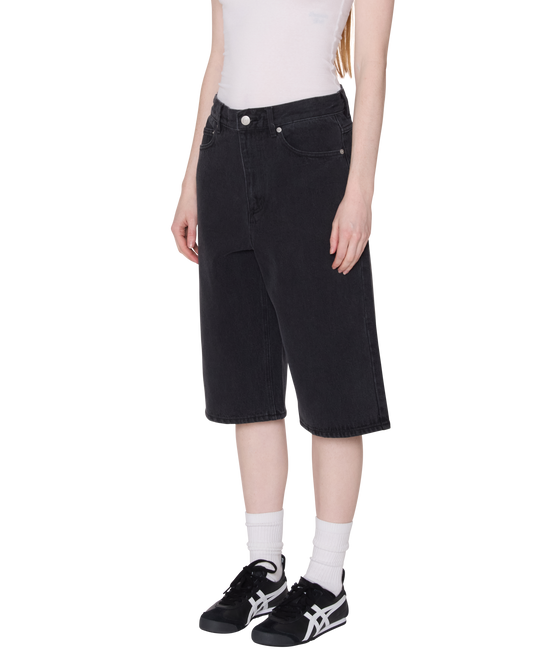 KARINA LONG DENIM SHORT