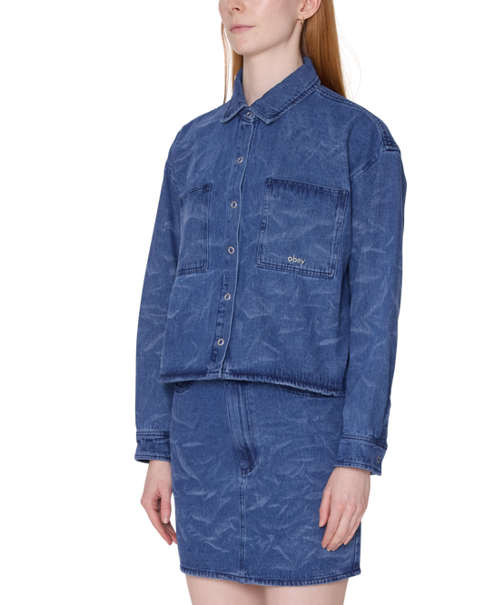 TRINITY WRINKLE DENIM SHIRT