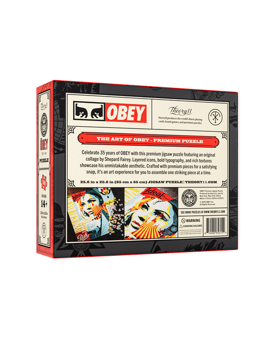 OBEY X THEORY11 JIGSAW PUZZLE